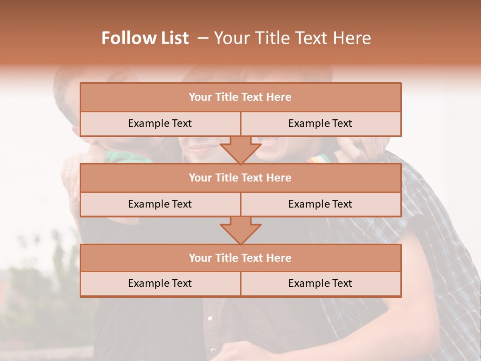 Three Energy Friendship PowerPoint Template