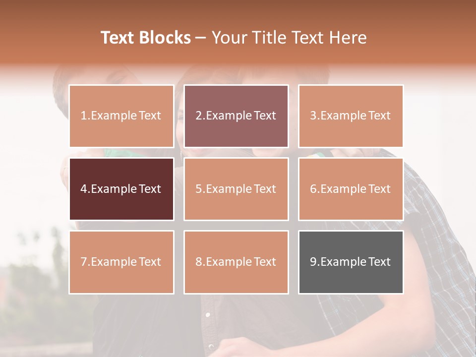 Three Energy Friendship PowerPoint Template