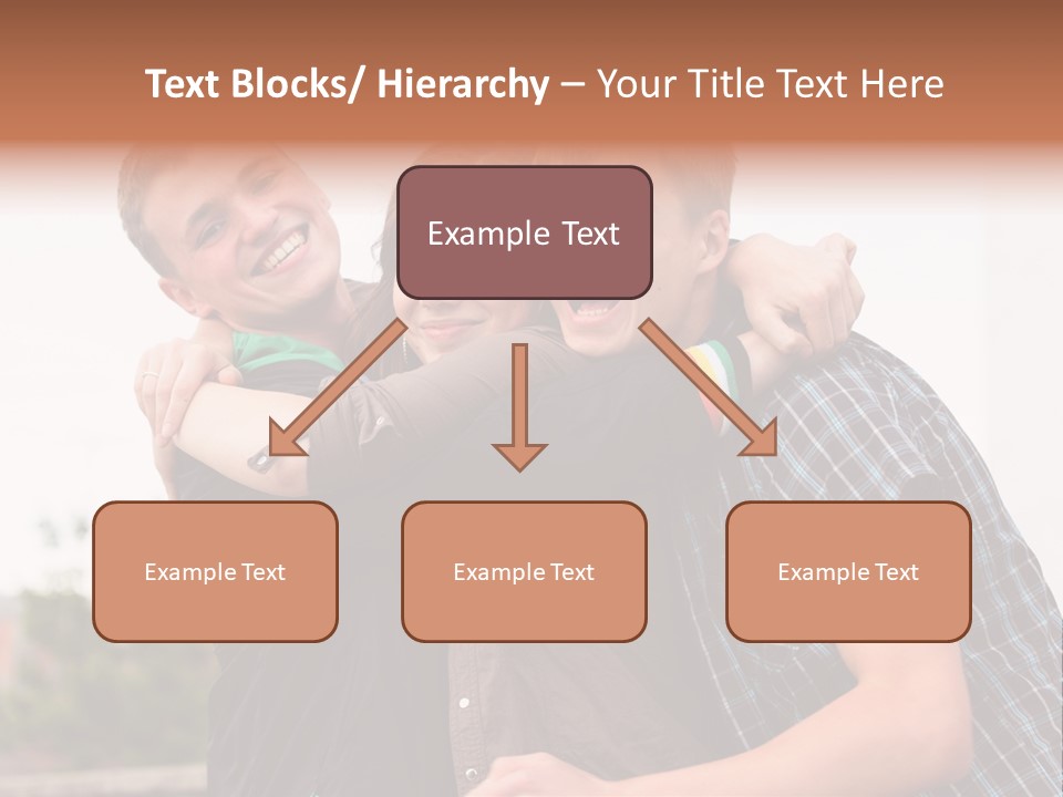 Three Energy Friendship PowerPoint Template