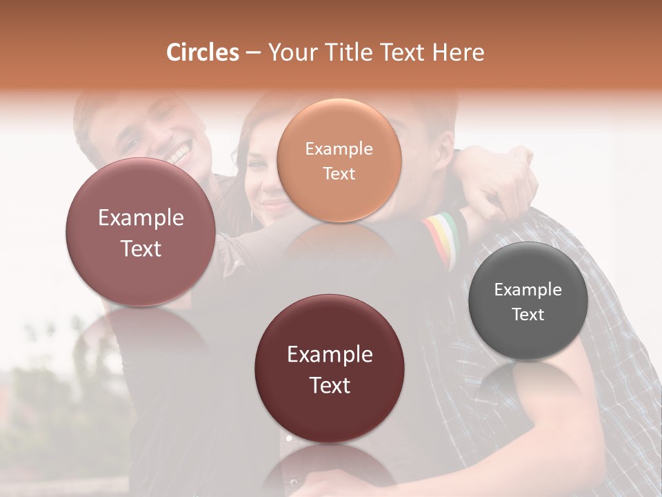 Three Energy Friendship PowerPoint Template