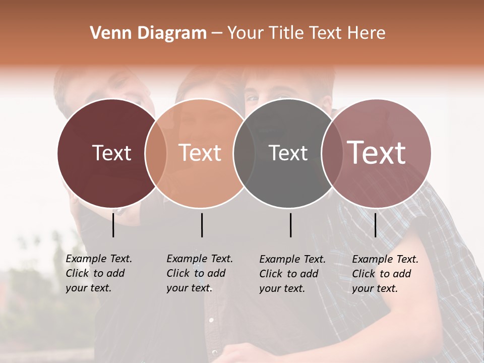 Three Energy Friendship PowerPoint Template