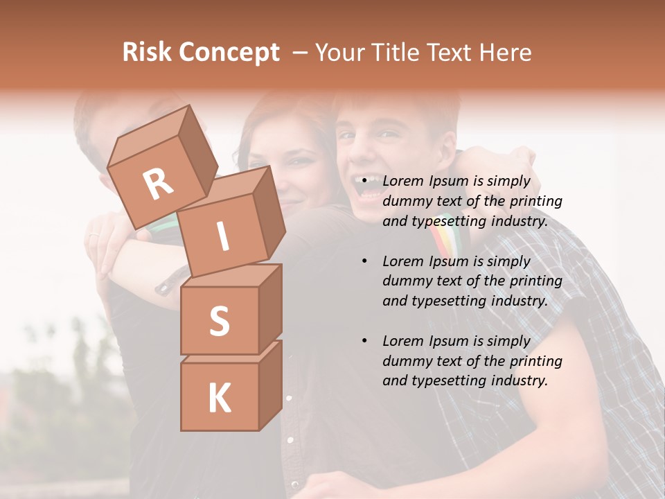 Three Energy Friendship PowerPoint Template