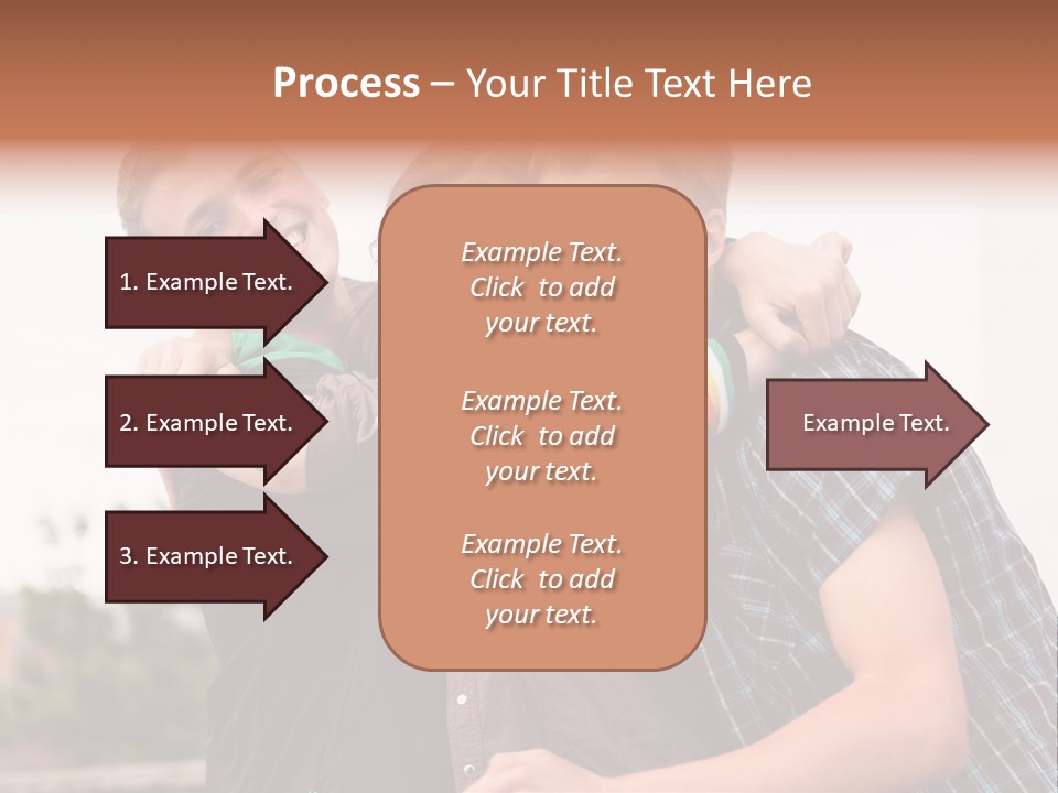 Three Energy Friendship PowerPoint Template
