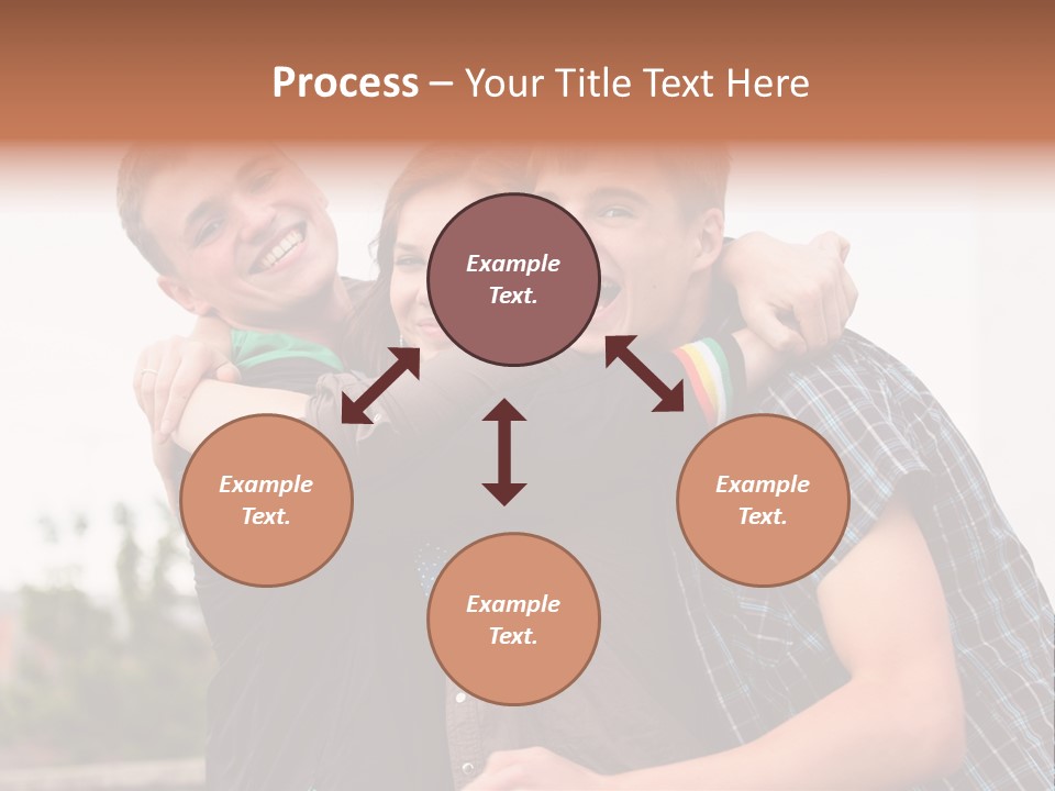 Three Energy Friendship PowerPoint Template