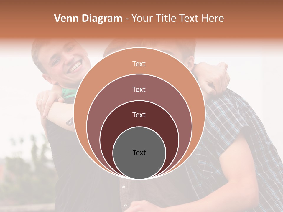 Three Energy Friendship PowerPoint Template