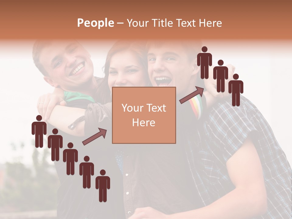 Three Energy Friendship PowerPoint Template