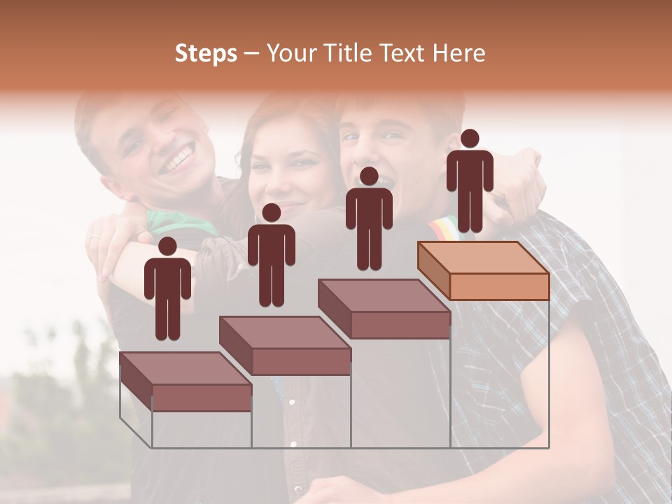 Three Energy Friendship PowerPoint Template