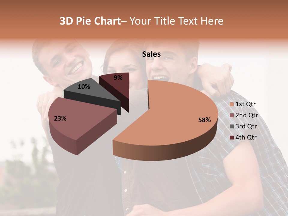Three Energy Friendship PowerPoint Template