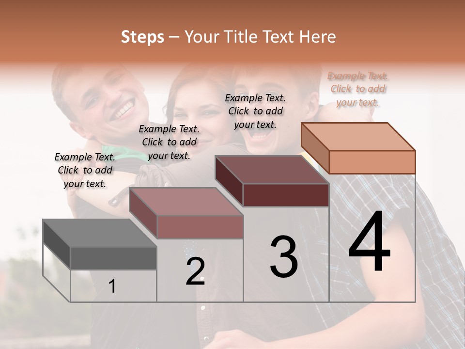 Three Energy Friendship PowerPoint Template