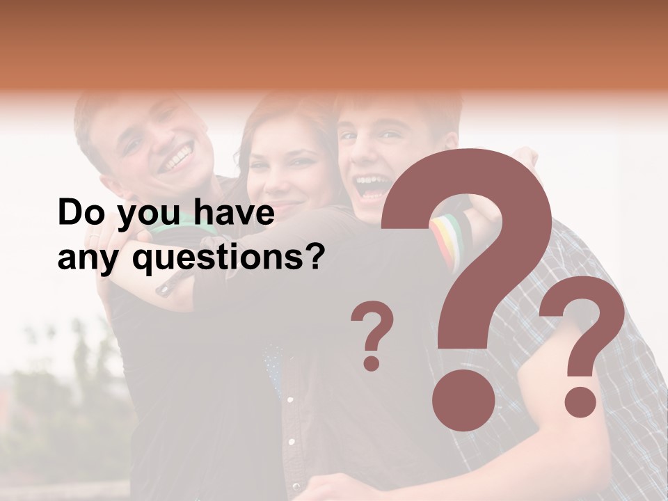 Three Energy Friendship PowerPoint Template