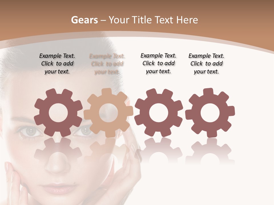 Skin White One PowerPoint Template