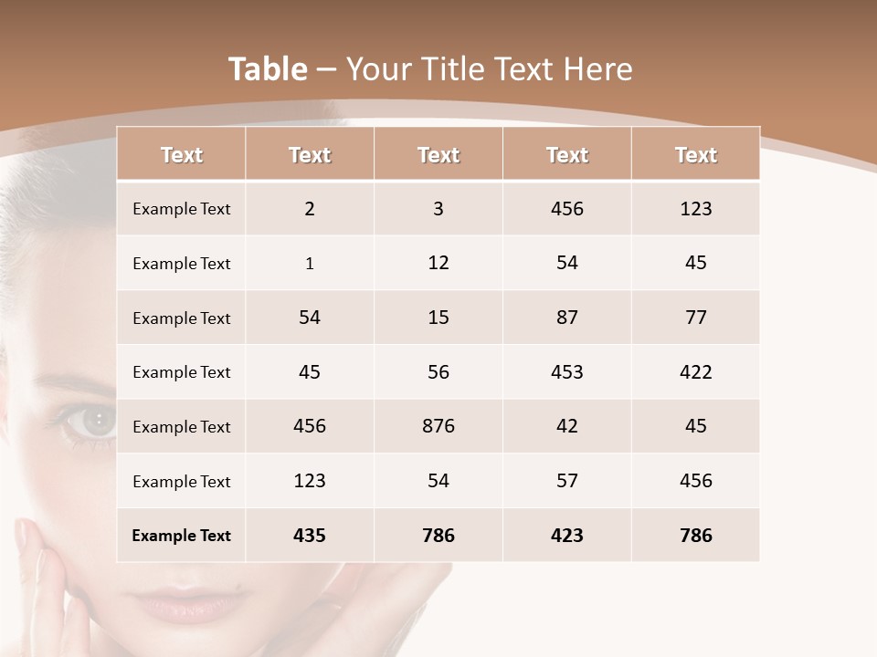 Skin White One PowerPoint Template