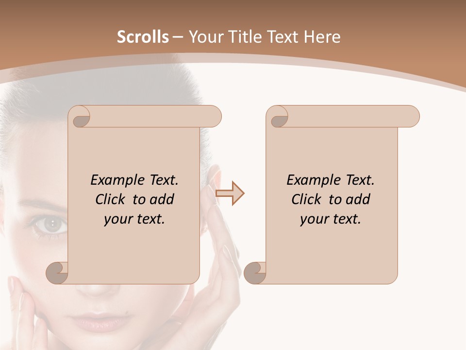 Skin White One PowerPoint Template