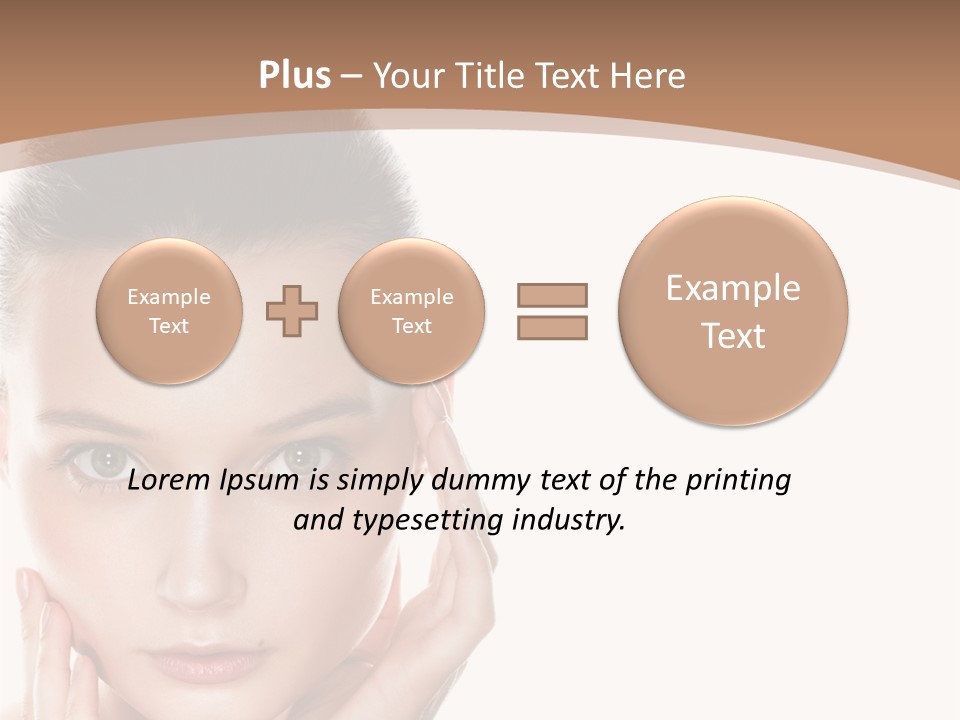 Skin White One PowerPoint Template