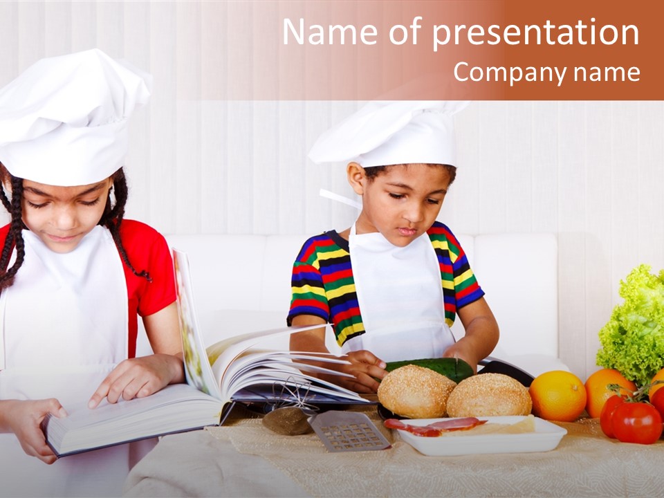 Cook American Smile PowerPoint Template