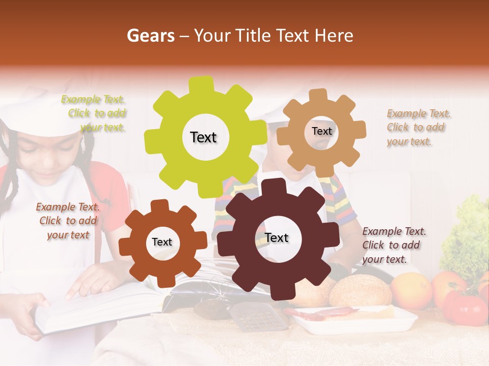Cook American Smile PowerPoint Template