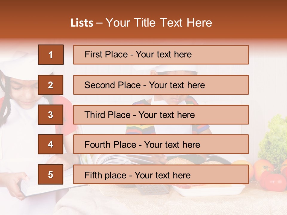 Cook American Smile PowerPoint Template