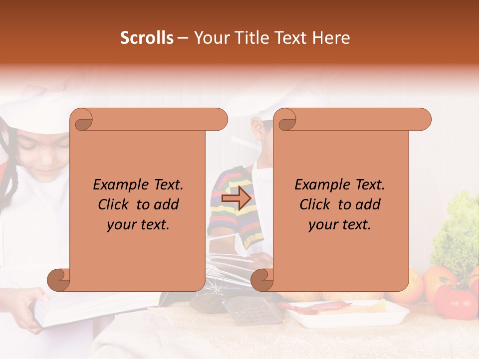 Cook American Smile PowerPoint Template