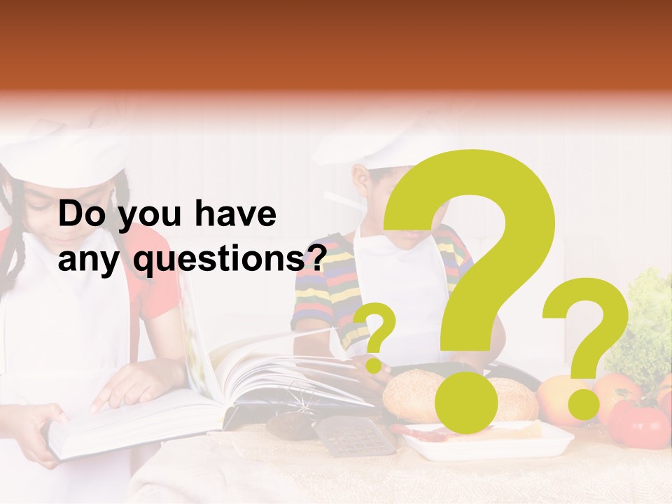 Cook American Smile PowerPoint Template