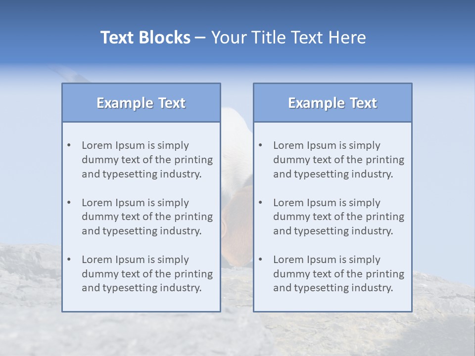 Dog Background Title PowerPoint Template