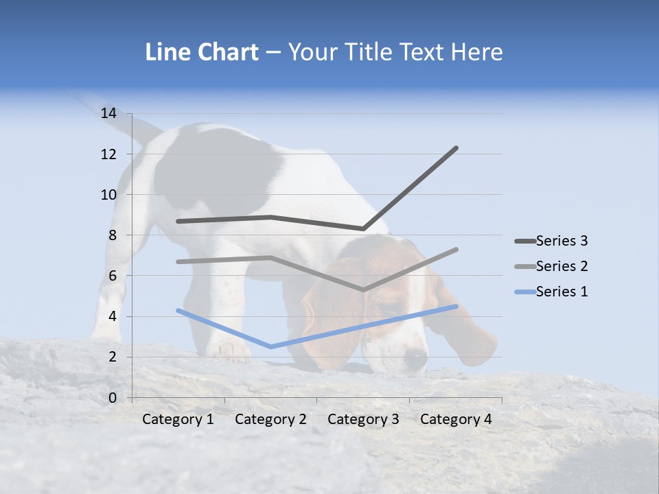 Dog Background Title PowerPoint Template