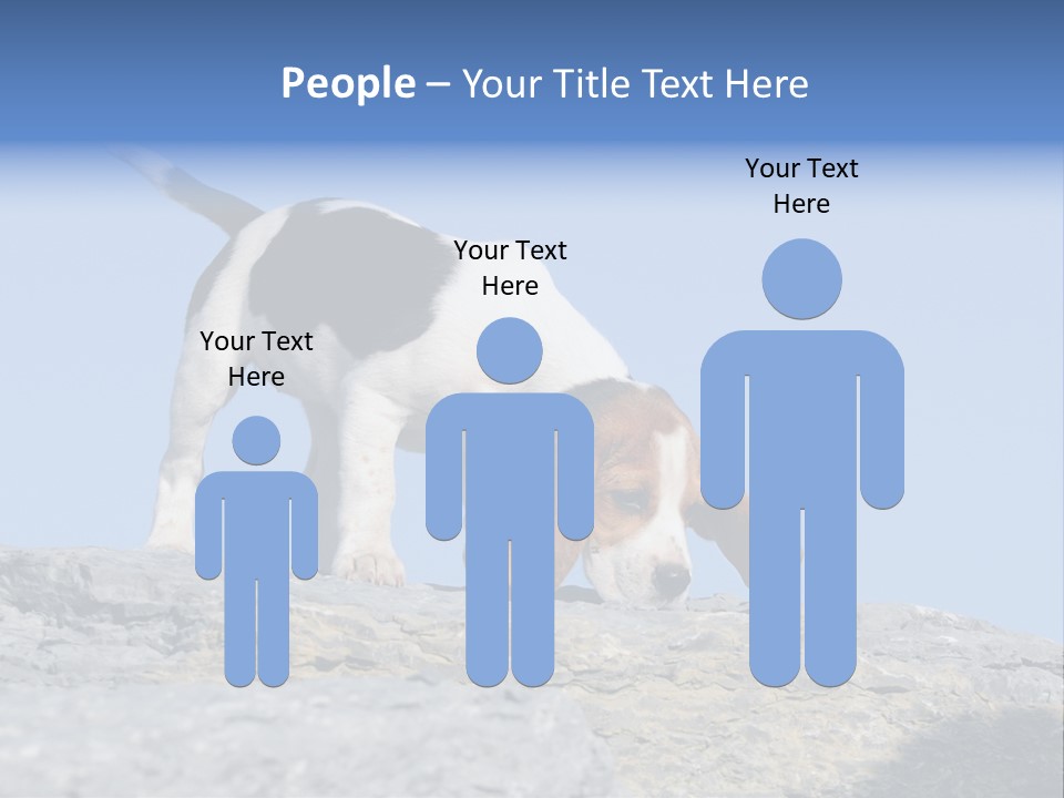 Dog Background Title PowerPoint Template