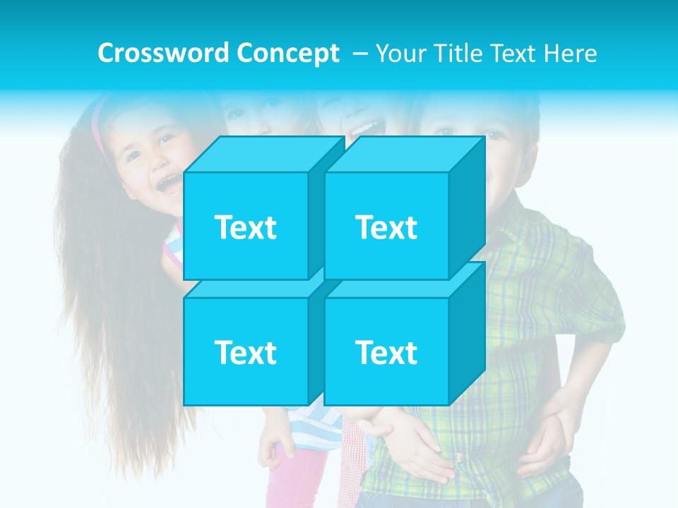 Friendship Preschooler Positive PowerPoint Template