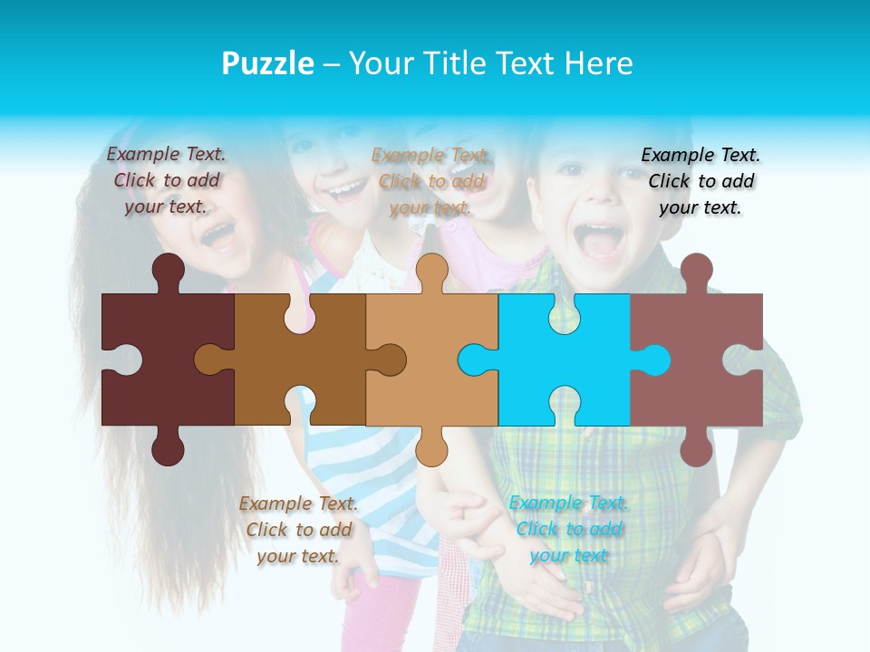 Friendship Preschooler Positive PowerPoint Template