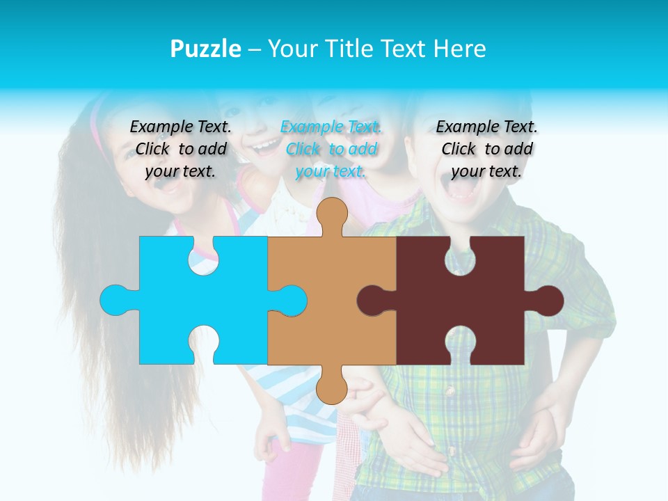 Friendship Preschooler Positive PowerPoint Template