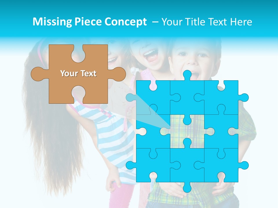 Friendship Preschooler Positive PowerPoint Template