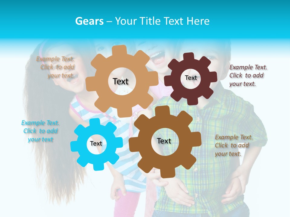 Friendship Preschooler Positive PowerPoint Template