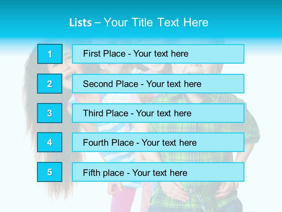 Friendship Preschooler Positive PowerPoint Template