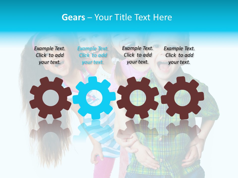 Friendship Preschooler Positive PowerPoint Template