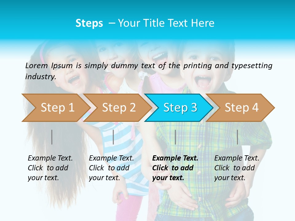 Friendship Preschooler Positive PowerPoint Template