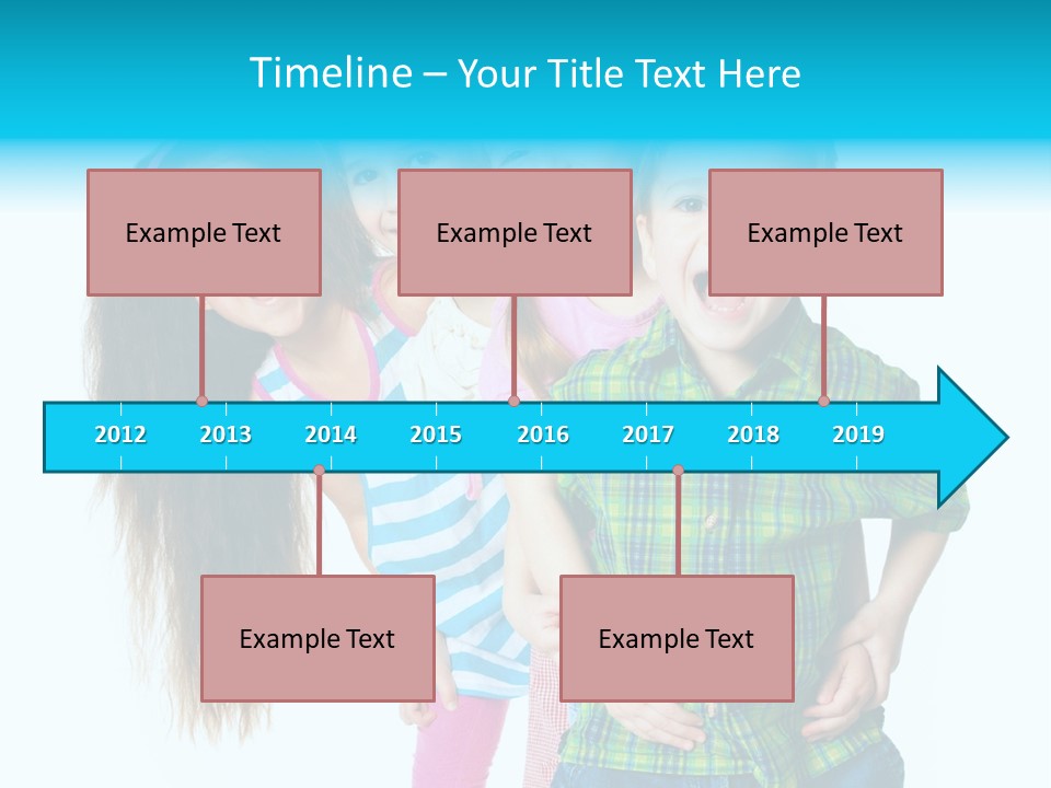 Friendship Preschooler Positive PowerPoint Template