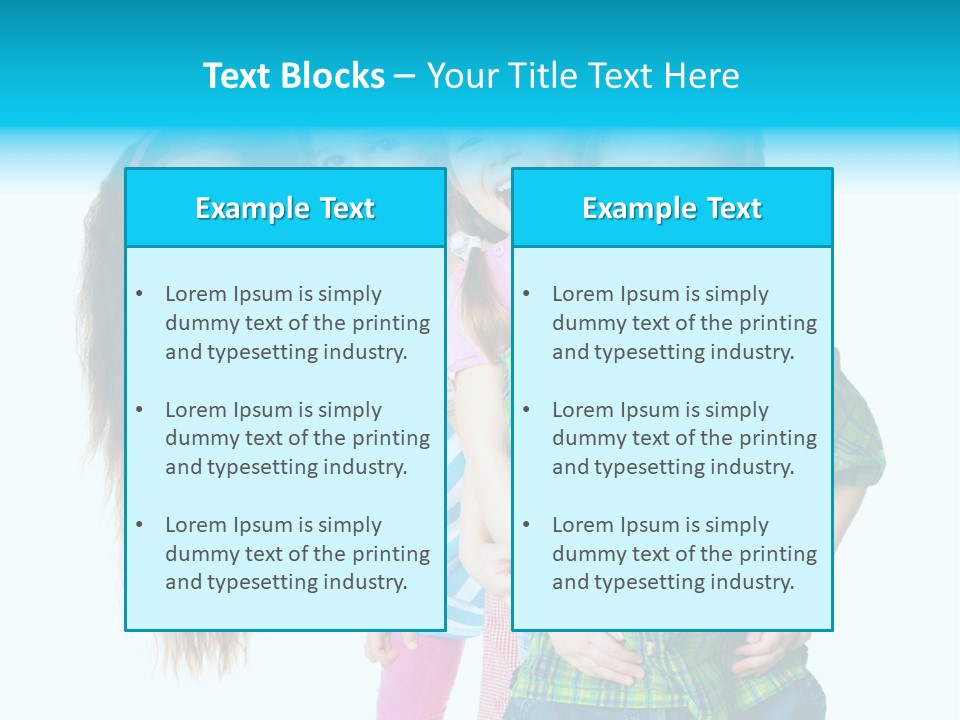 Friendship Preschooler Positive PowerPoint Template