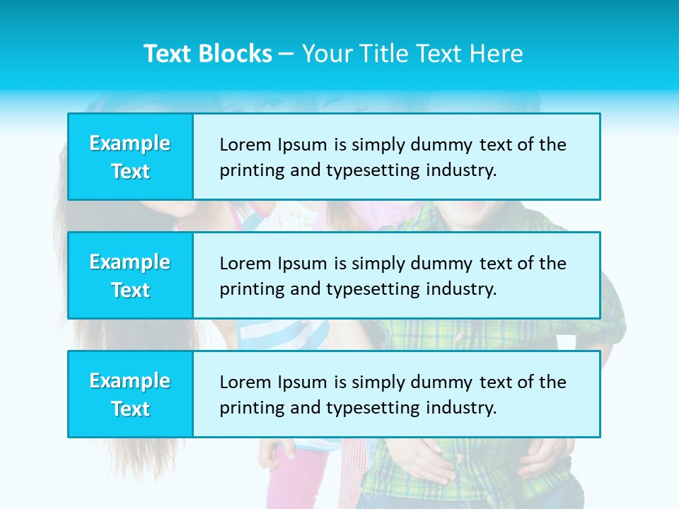 Friendship Preschooler Positive PowerPoint Template