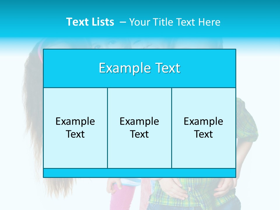 Friendship Preschooler Positive PowerPoint Template