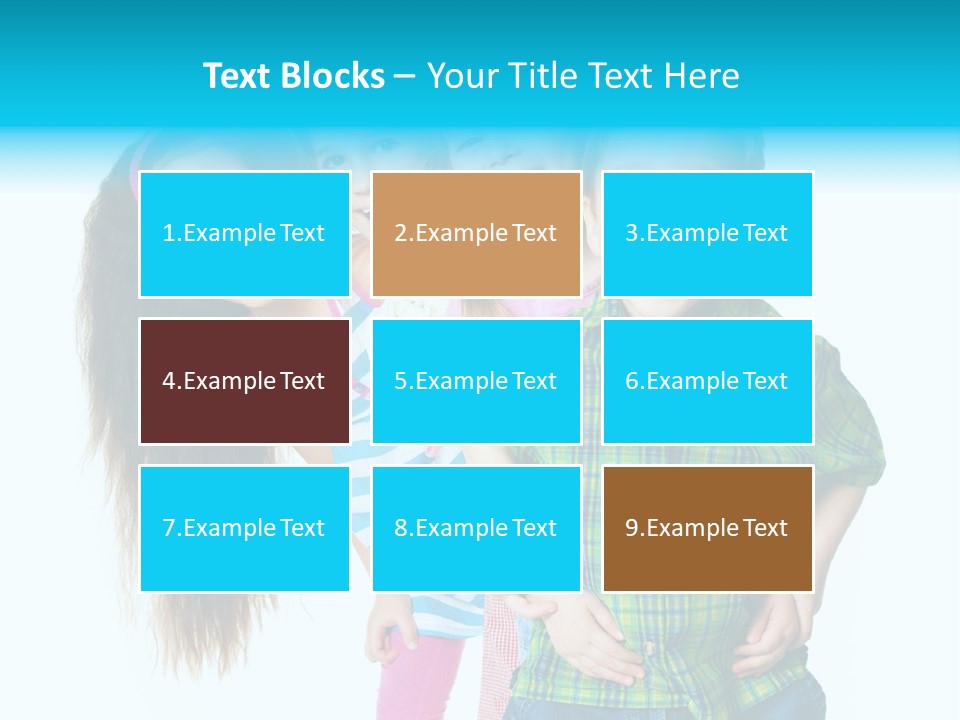 Friendship Preschooler Positive PowerPoint Template