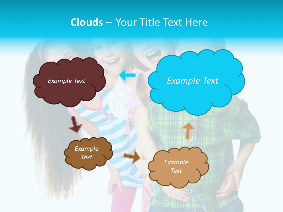 Friendship Preschooler Positive PowerPoint Template