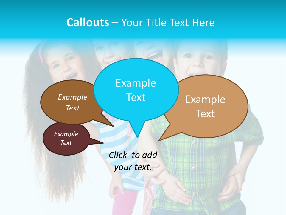 Friendship Preschooler Positive PowerPoint Template