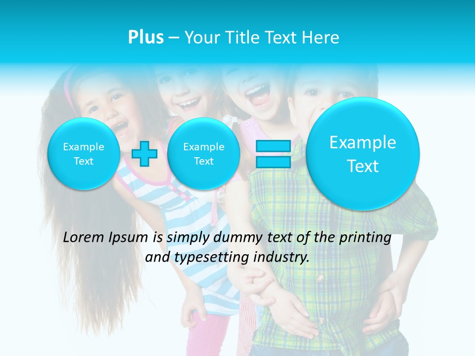 Friendship Preschooler Positive PowerPoint Template