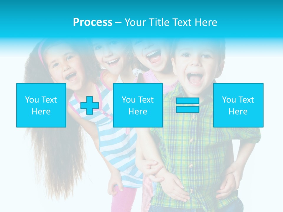 Friendship Preschooler Positive PowerPoint Template