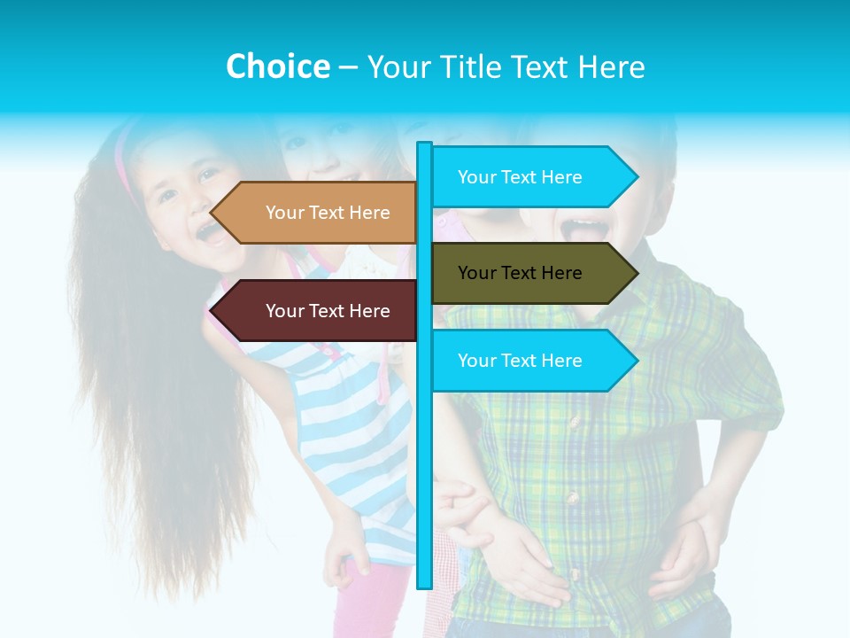 Friendship Preschooler Positive PowerPoint Template