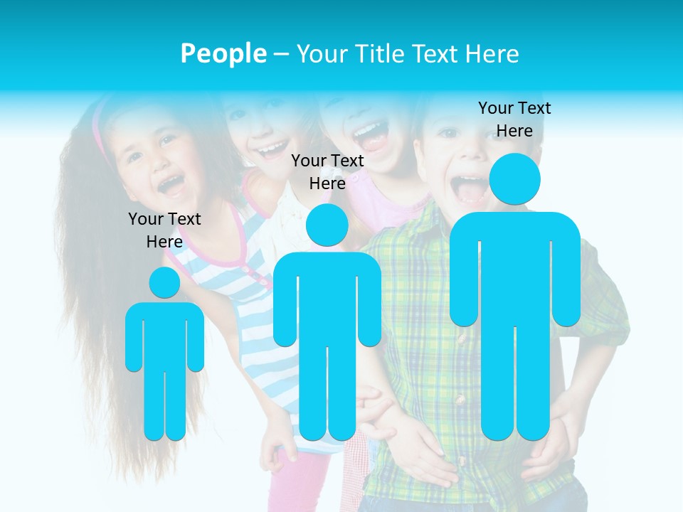 Friendship Preschooler Positive PowerPoint Template