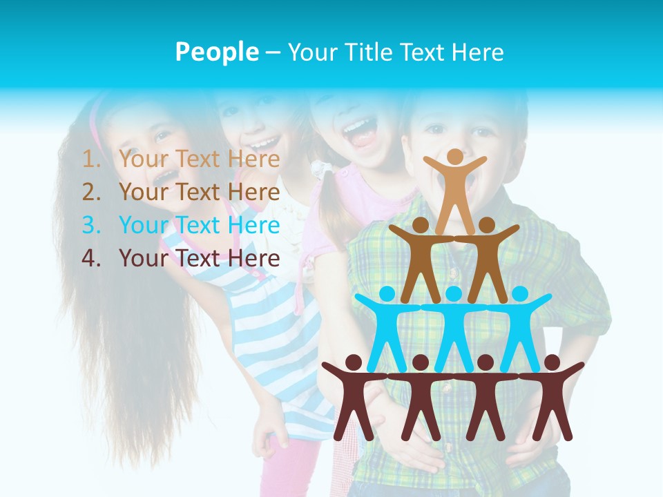 Friendship Preschooler Positive PowerPoint Template