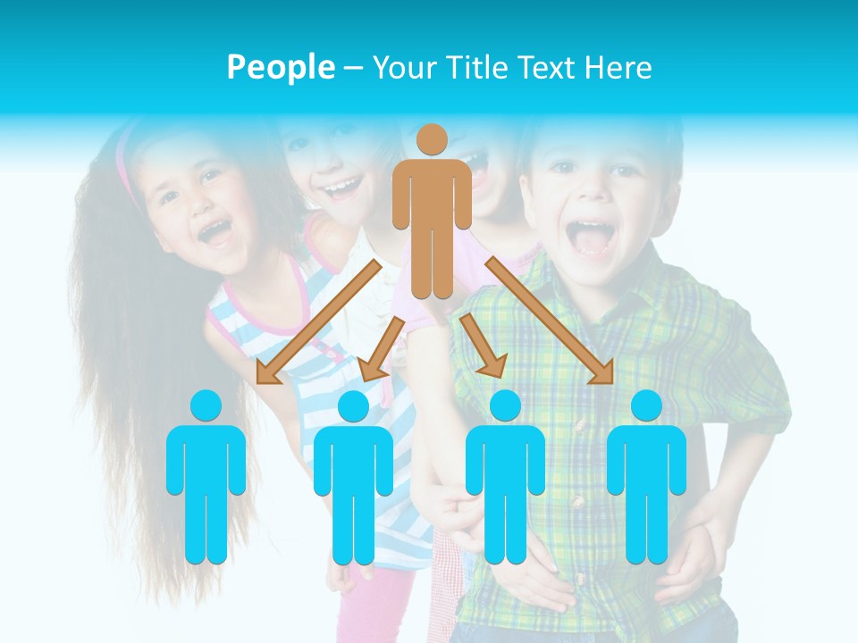 Friendship Preschooler Positive PowerPoint Template