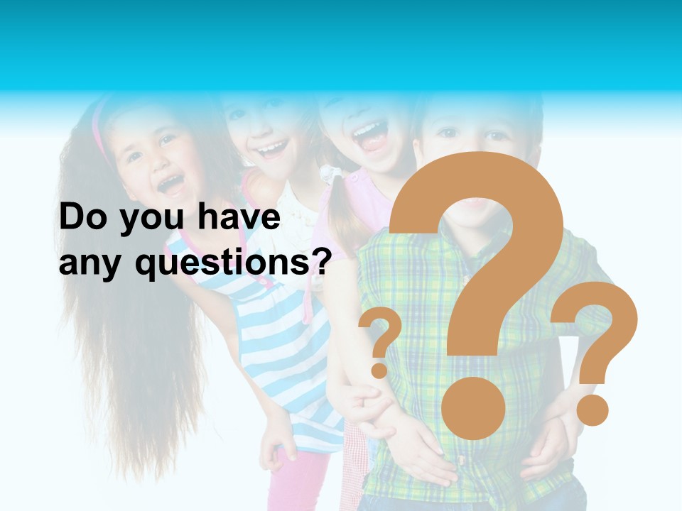 Friendship Preschooler Positive PowerPoint Template