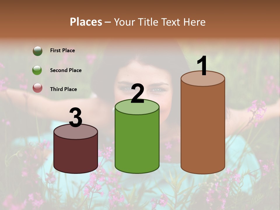 Dinner Vertical Looking PowerPoint Template
