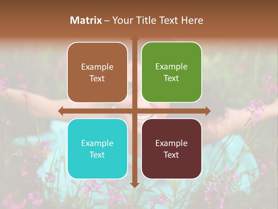 Dinner Vertical Looking PowerPoint Template